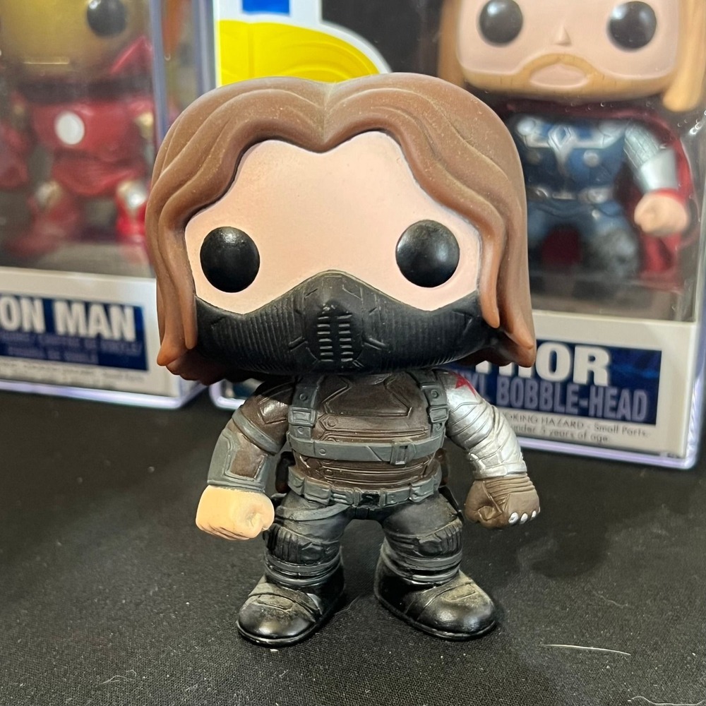 Funko Pop Marvel Captain America The Winter Soldier Bucky Barnes Vinyl Figure
